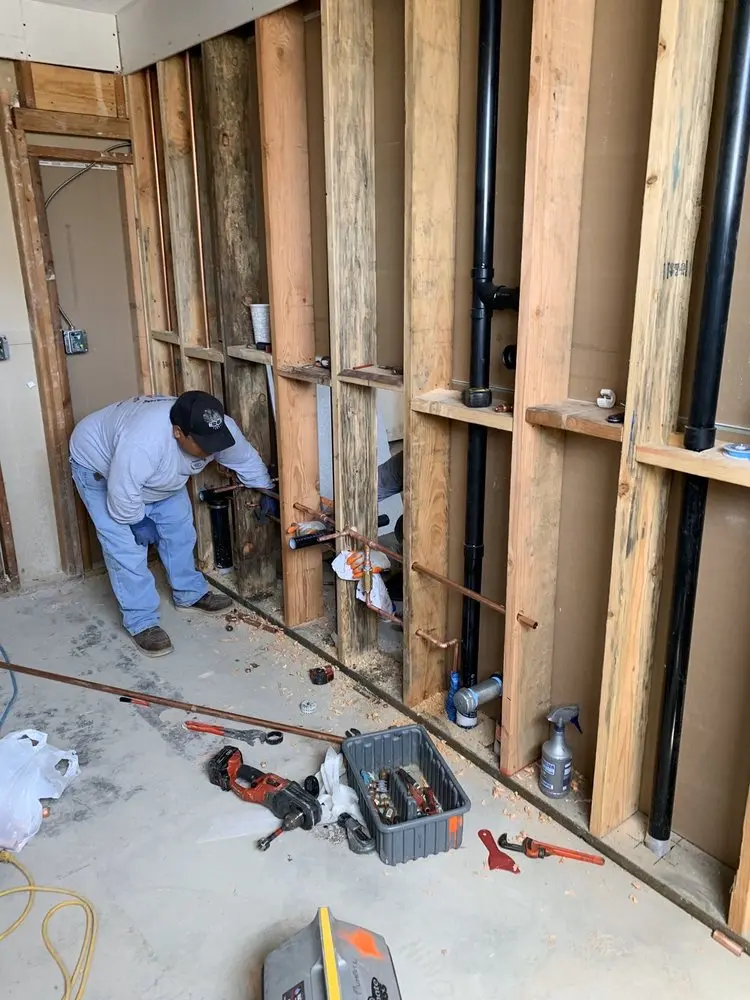 Commercial rough-in plumbing for Gas Line Repair in Anglesea
